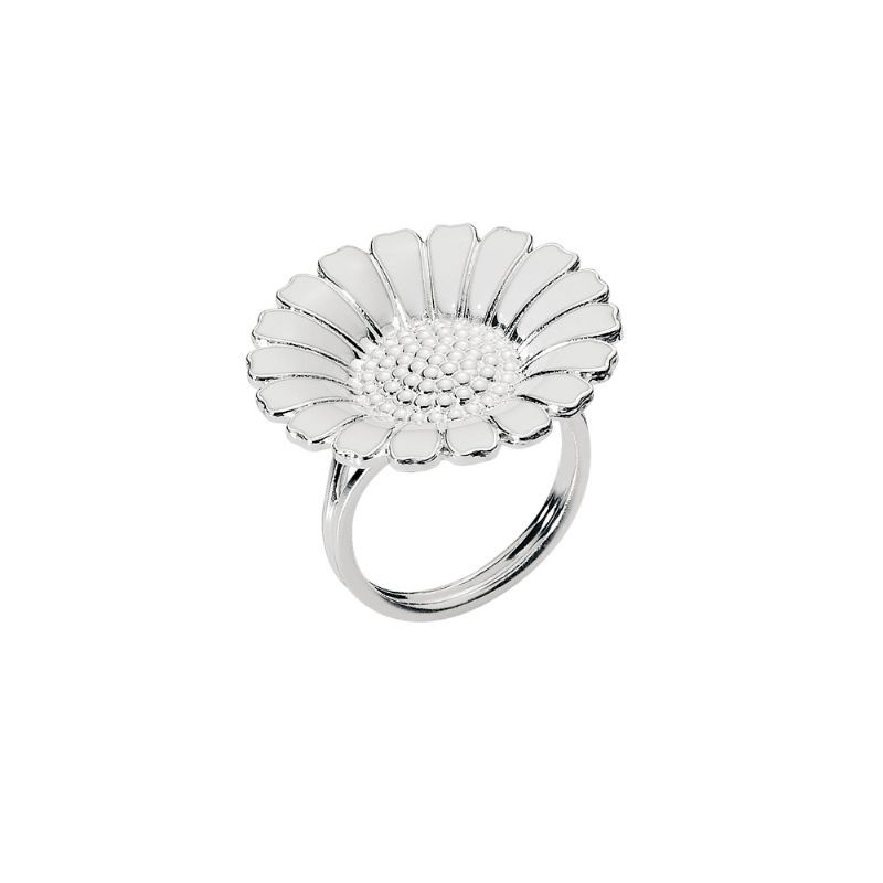 det er smukt Forkorte Høne Marguerit ring i sølv fra Lund Copenhagen - se vores store udvalg af ringe