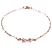 Love Chain armbånd i rosa guld fra JewlsCPH