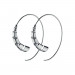 Cora øreringe i sølv fra Dyrberg/Kern