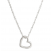 Halskæde med hjerte i sølv fra Nordahl Jewellery